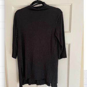 Michael Stars Mock Neck Supima Tunic